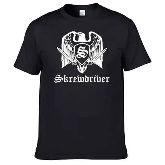 Discover Band Skrewdrivers T Shirt, Rock Band Shirts