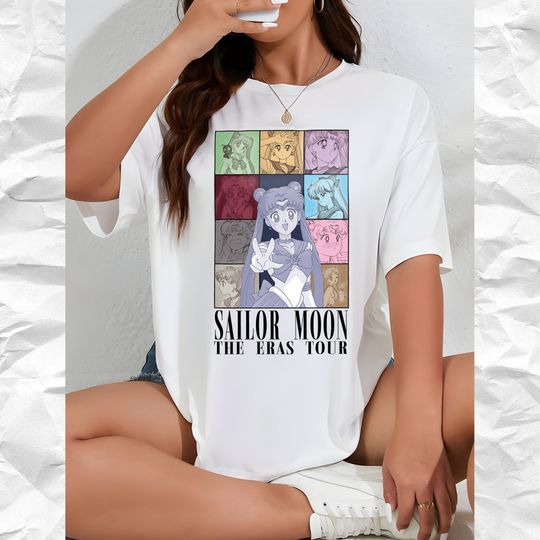 Discover Sailor Moon Era Tour Anime Shirt