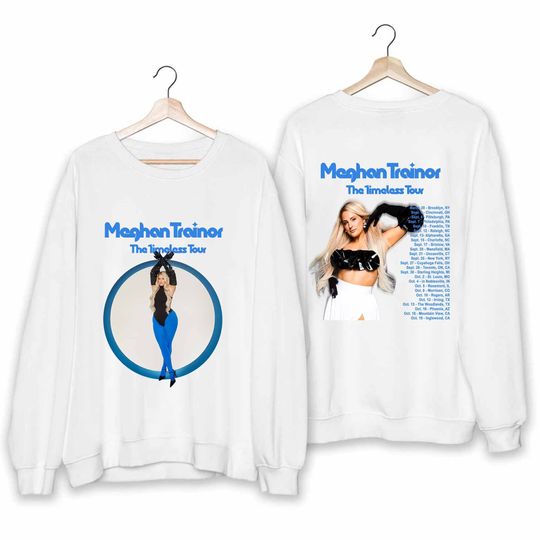 Discover Meghan Trainor - The Timeless Tour 2024 Sweatshirt