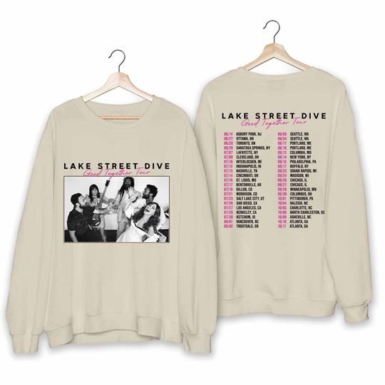 Discover Lake Street Dive 2024 Tour Sweatshirt
