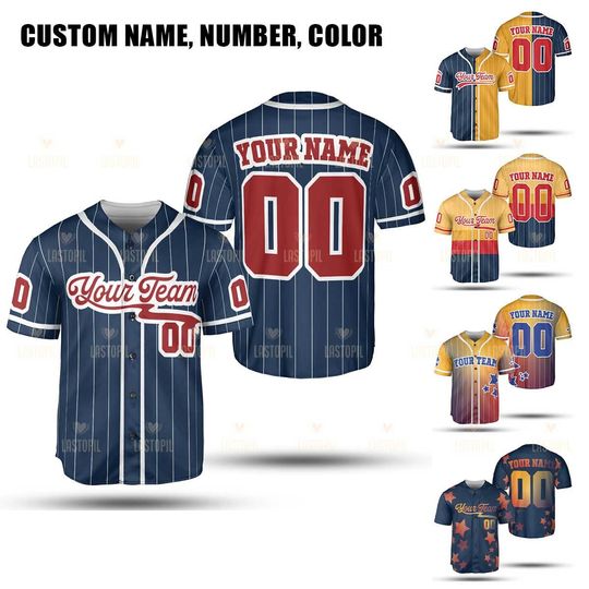 Discover Personalized Custom Baseball Jersey