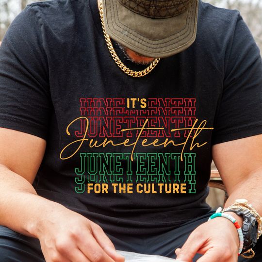 Discover Juneteenth Shirt, Black American Celebration Freedom History Culture Shirt