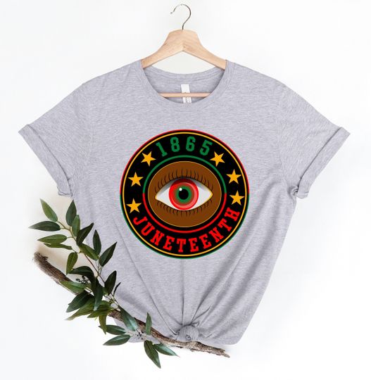 Discover Celebrate 1865 Juneteenth Shirt, Afro Woman Shirt, Juneteenth Shirt, Freedom Shirt