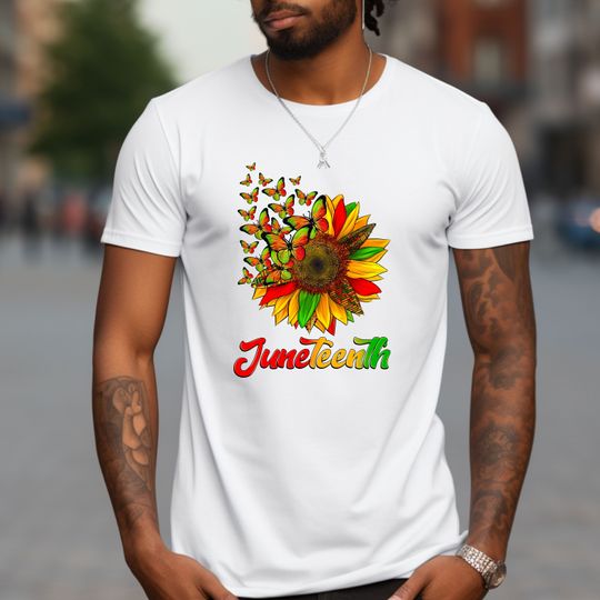 Discover Juneteenth Sunflower Shirt, Juneteenth Shirt, Emancipation Day Shirt