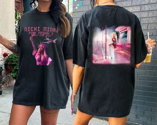 Discover Nicki Minaj Pink Friday 2 Gag City World Tour 2024 Shirt