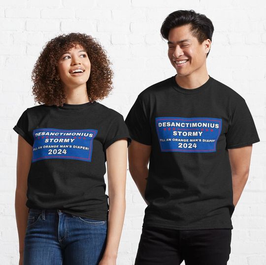 Discover Ron DeSantis and Stormy Daniels - Ron in Team Stormy T-Shirt