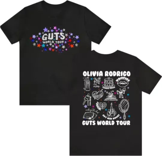 Discover Rodrigo Guts World Tour 2024 Shirt