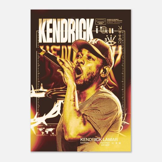 Discover Kendrick Lamar Unofficial Premium Matte Poster