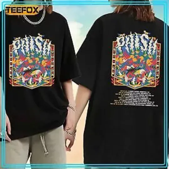 Discover Phish Summer Tour 2024 Concert Music T-Shirt