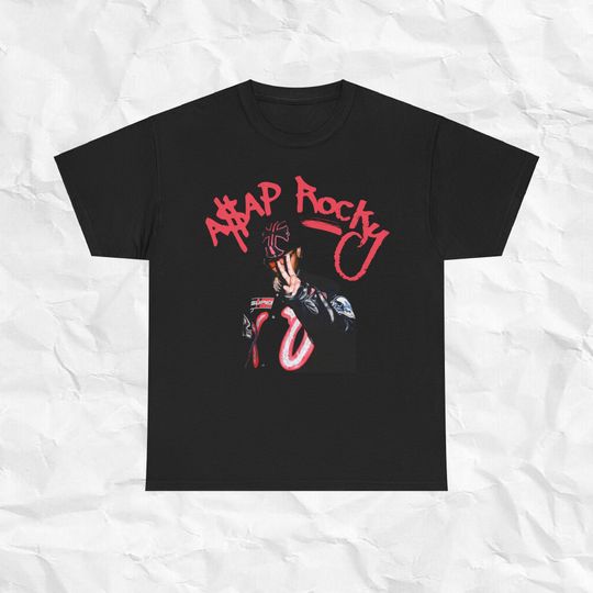 Discover ASAP Rocky Concert Merch T-Shirt