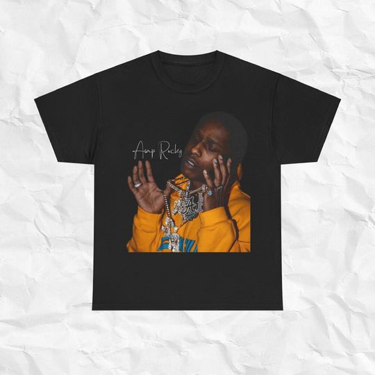 Discover ASAP Rocky Big Head T-Shirt for Fans