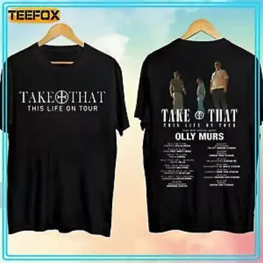 Discover Take That This Life on Tour 2024 Concert T-Shirt