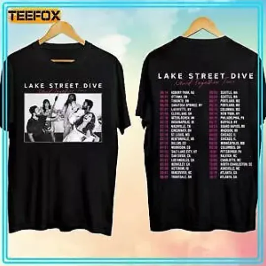 Discover Lake Street Dive Good Together Tour 2024 T-Shirt