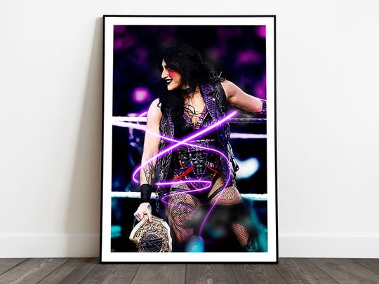 Discover Wrestling Entertainment Rhea Ripley Poster