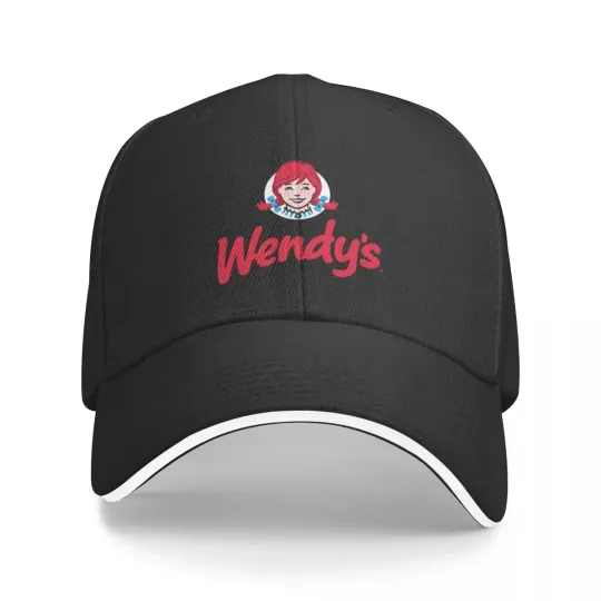 Discover Wendy's Fast Food restaurant LogoCap Baseball Cap