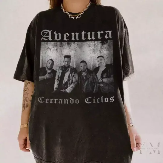 Discover 2024 Aventura Tour Concert, Bachata, Cerrando Ciclos T-Shirt