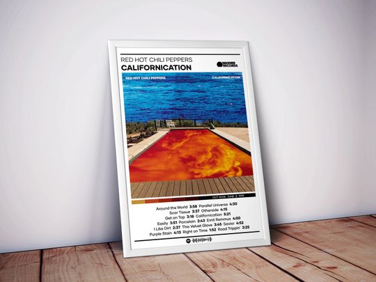 Discover Red Hot Chili Peppers Poster, Californication Poster