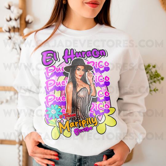 Discover Maripily Rivera T-shirt/ Hurricane Boricua T-shirt/ Puerto Rico