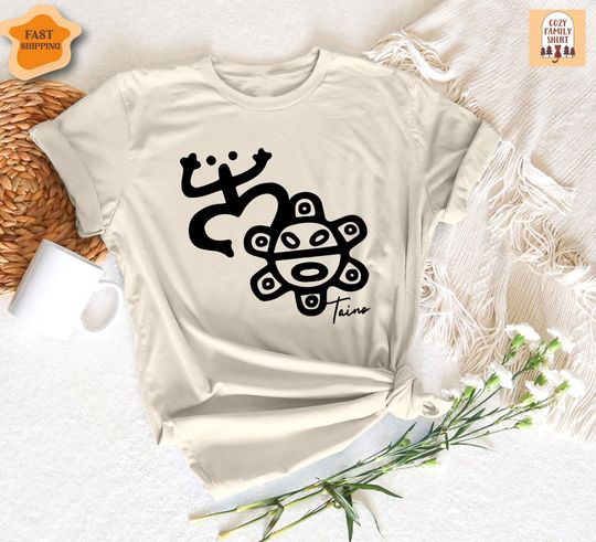 Discover Puerto Rico Taino T-Shirt, Coqui Frog Shirts, Taino Symbol Shirt, Boricua Tank Top