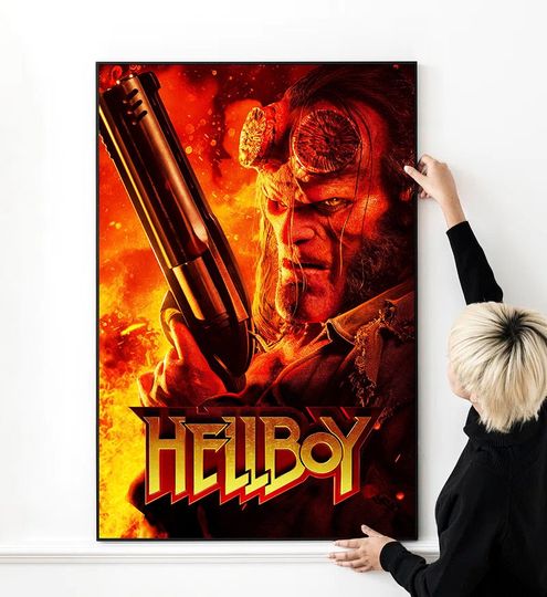 Discover Hellboy Artwork Movie Poster