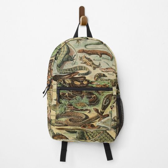 Discover Adolphe Millot Reptile Pour Tous Backpack