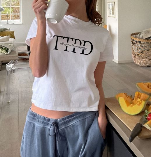 Discover The Tortured Poets Department Inspired Tshirt