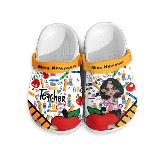 Discover Custom Teacher Clogs Shoes