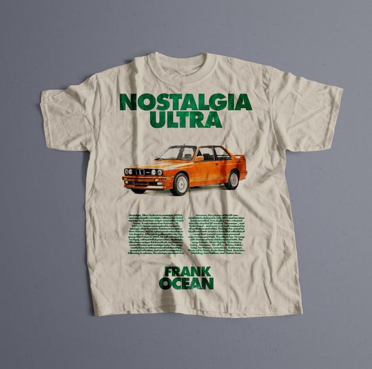 Discover Frank Ocean T shirt, Nostalgia Ultra, Frank Ocean Graphic Tee