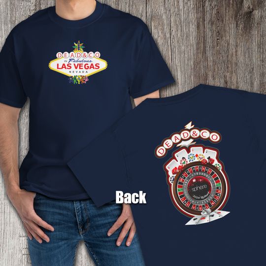 Discover Dead & Company Las Vegas Sphere Residency 2024 T-Shirt