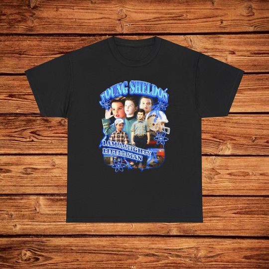 Discover Young Sheldon T-shirt, Vintage Young Sheldon T-shirt