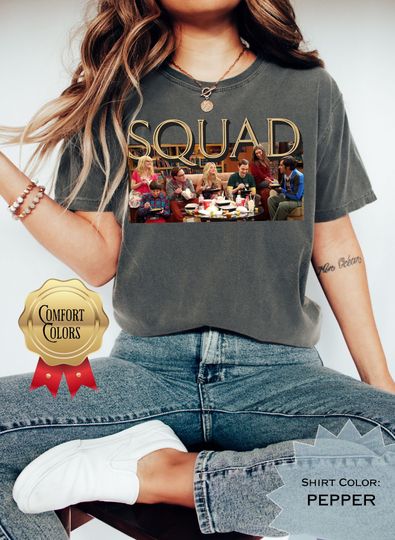 Discover Big Bang Theory Squad T Shirt, Funny Big Bang Theory Fan Shirt