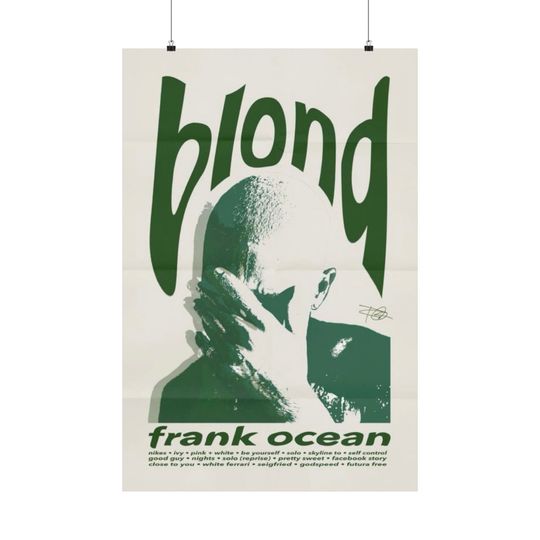 Discover Frank Ocean - Poster | Rap Poster, Hip-Hop Poster