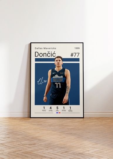 Discover Luka Doncic Poster Gift For Him