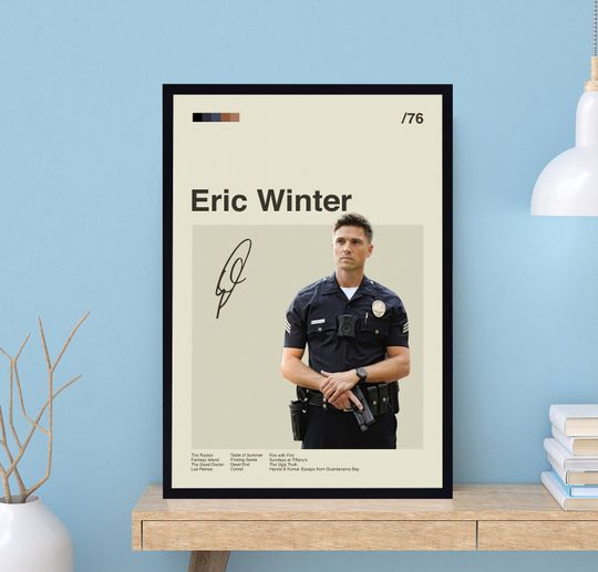 Discover Vintage Eric Winter Poster