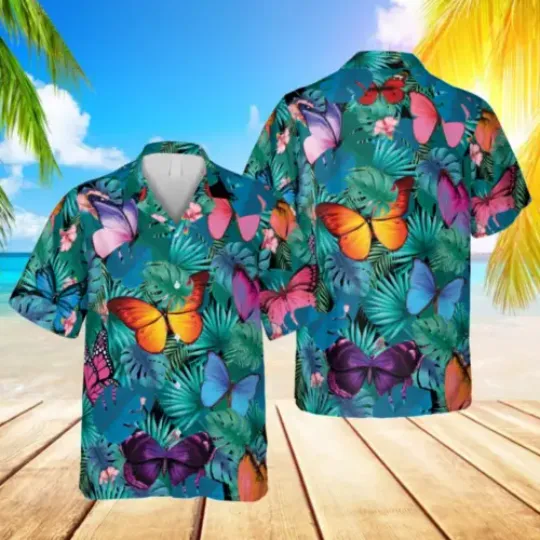 Discover Butterflies 3D Hawaii Shirt Mother Day Gift All Over Print