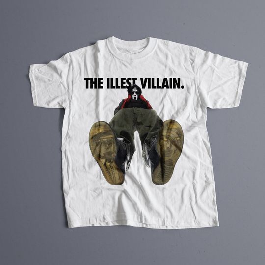 Discover MF Dooom T shirt - The Illest Villain , mf Dooom Graphic Tee