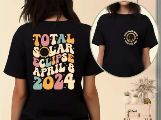 Discover 2024 Solar Eclipse Event Shirt