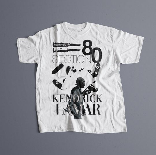 Discover Section 80 Kendrick Lamar T Shirt, Kendrick Graphic Tee, k dot Merch
