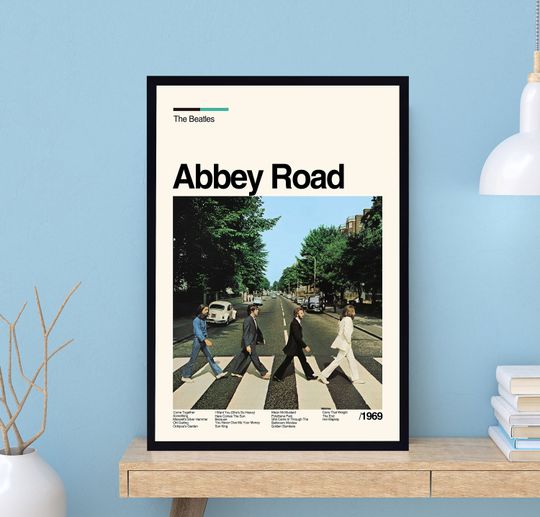 Discover Abbey Road Music Poster