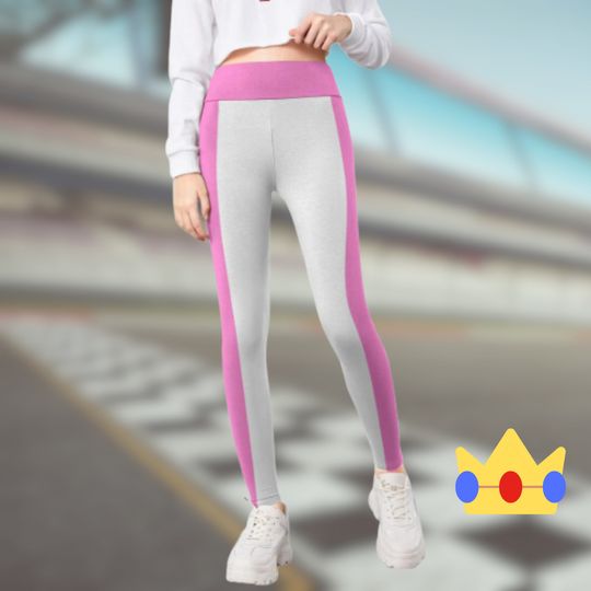 Discover Princess cosplay peach halloween costume Leggings