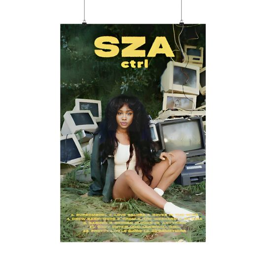 Discover SZA - Poster | Rap Poster, Hip-Hop Poster