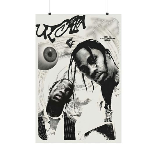 Discover Travis - Poster | Rap Poster, Hip-Hop Poster