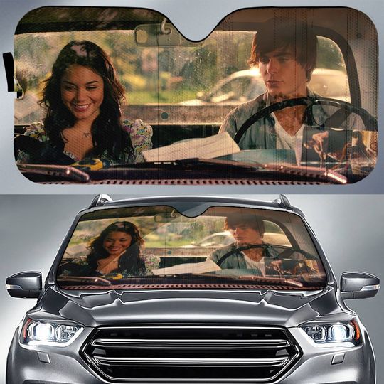 Discover High School Musical Car Sun Shade | Troy Bolton Gabriella Montez Car Sunshade
