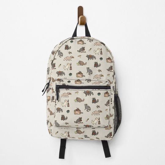 Discover Farmcore Raccoons Backpack