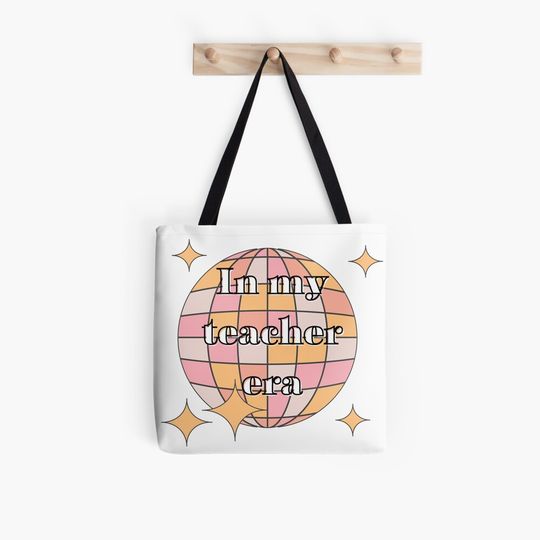 Discover In my teacher era Tote Bag