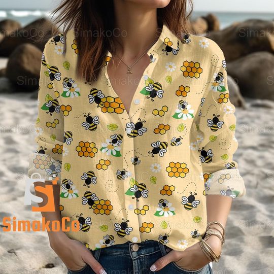 Discover Bee Women's Blouses, Women Casual Shirt