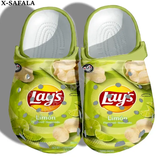 Discover Funny Snack Lays Potato Chips Clogs Shoes
