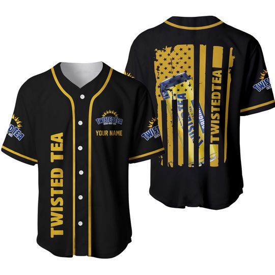 Discover Twisted Tea Baseball Jersey
