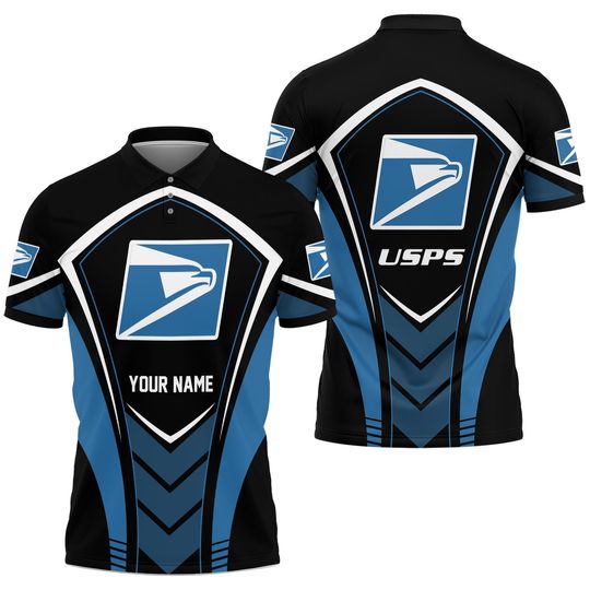 Discover Personalized Postal Service Polo Shirt