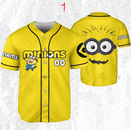 Discover 2024 new cartoon minion baseball